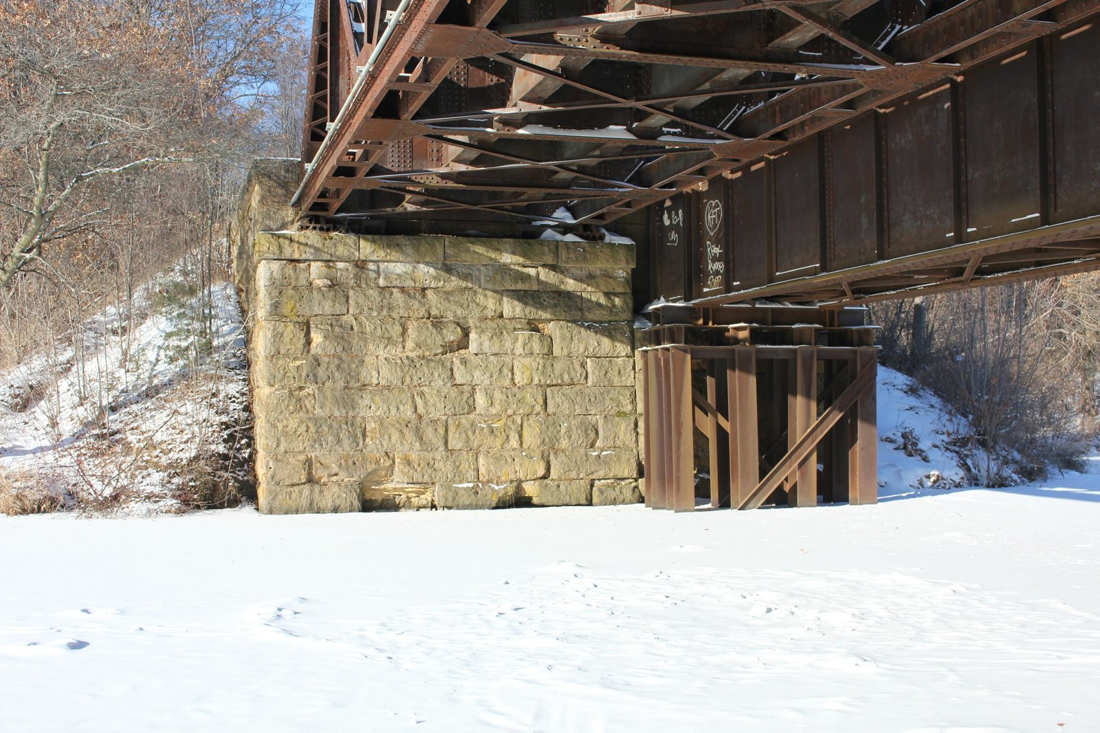 East abutment